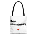 Humanity Tote Bag, Eco-Friendly Shopping Bag, Gift for Activists, Reusable Grocery Tote, Summer Accessories