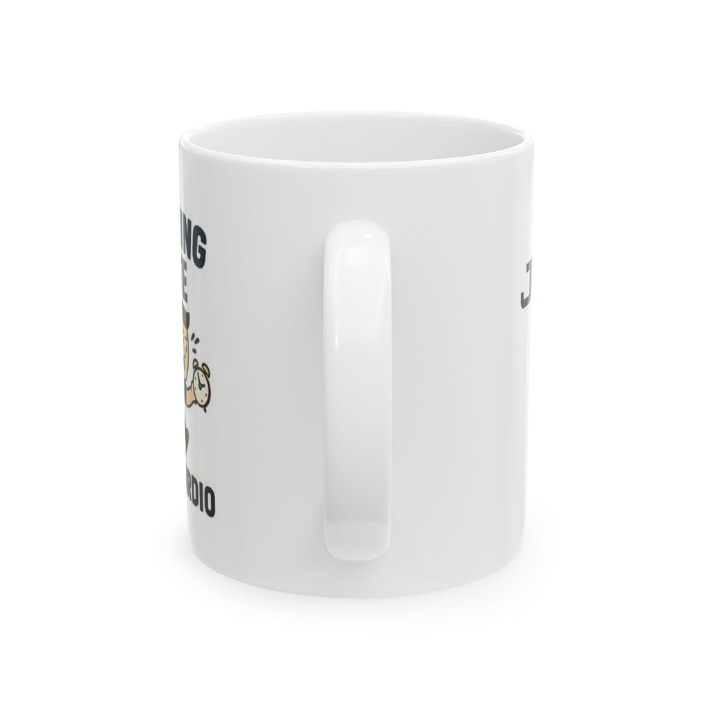 Unique Funny Ceramic Mug, Dog Lover Gift, Best Friends Coffee Cup, Personalized Tea Mug, Pet Parent Humor