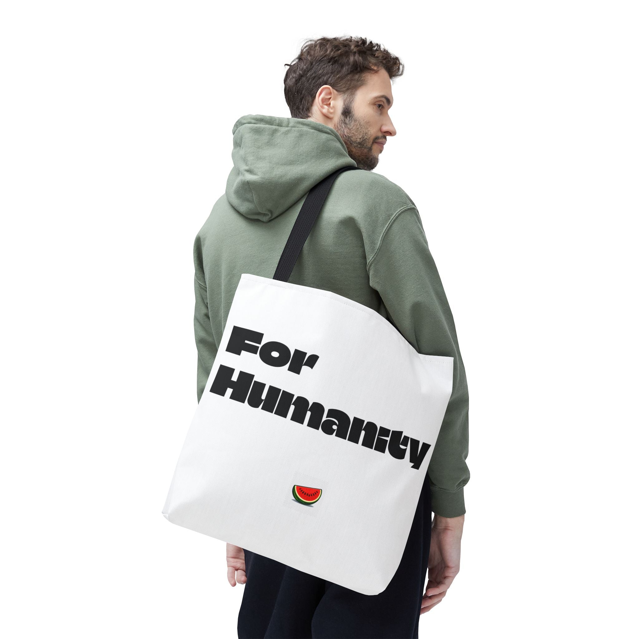 Humanity Tote Bag, Eco-Friendly Shopping Bag, Gift for Activists, Reusable Grocery Tote, Summer Accessories