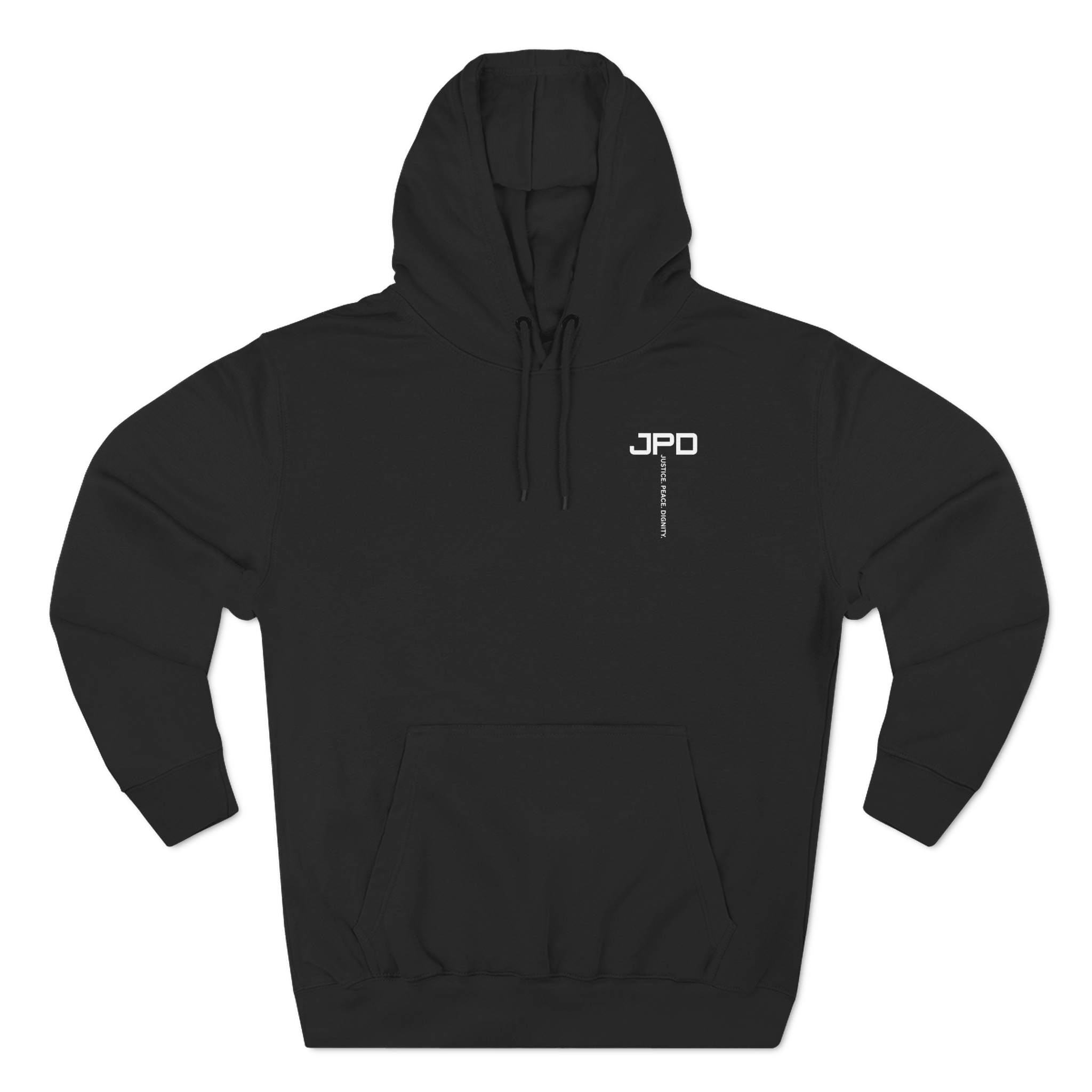 Cozy Three-Panel Fleece Hoodie, Casual Wear, Gift for Him, Comfortable Sweatshirt, Winter Wardrobe Essential