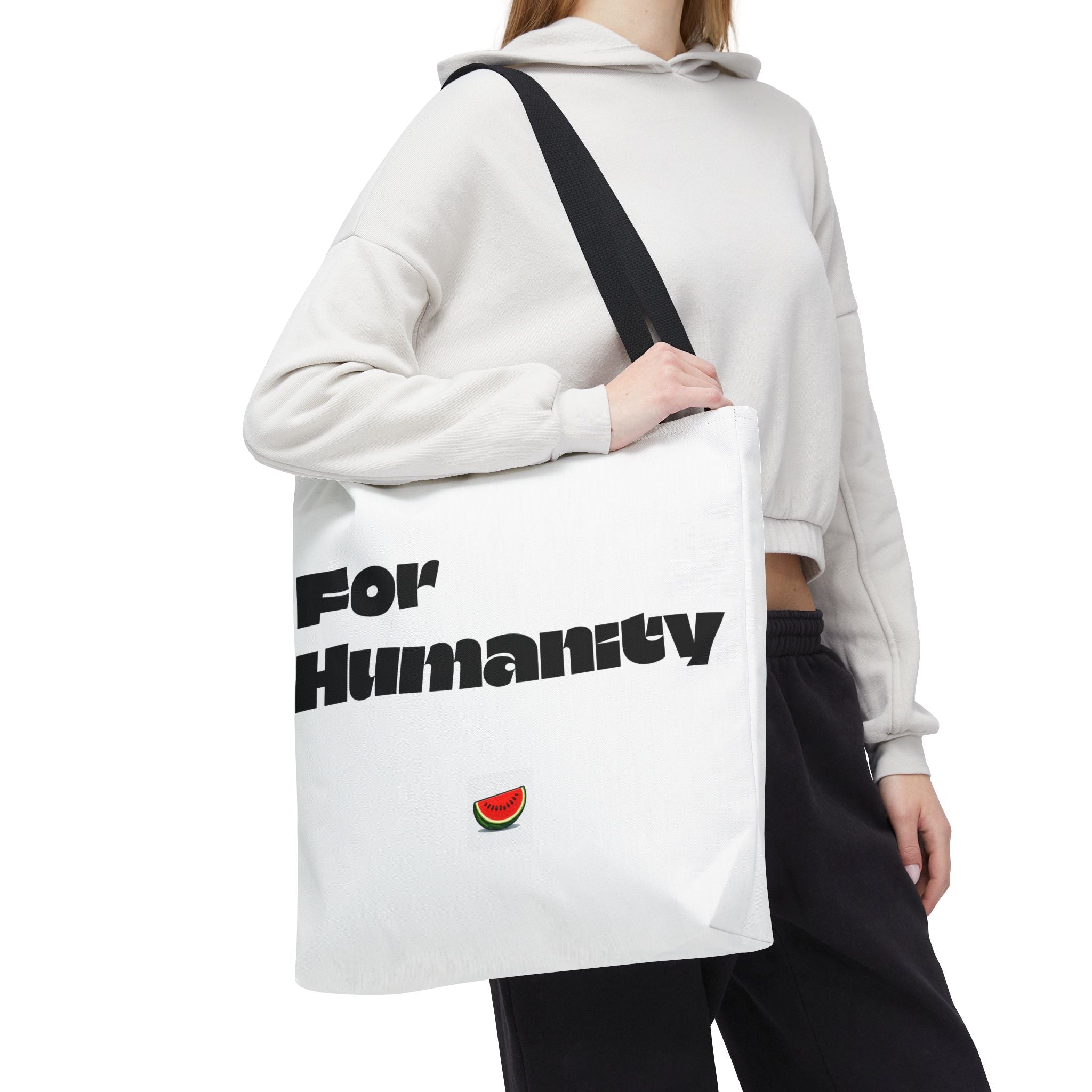 Humanity Tote Bag, Eco-Friendly Shopping Bag, Gift for Activists, Reusable Grocery Tote, Summer Accessories