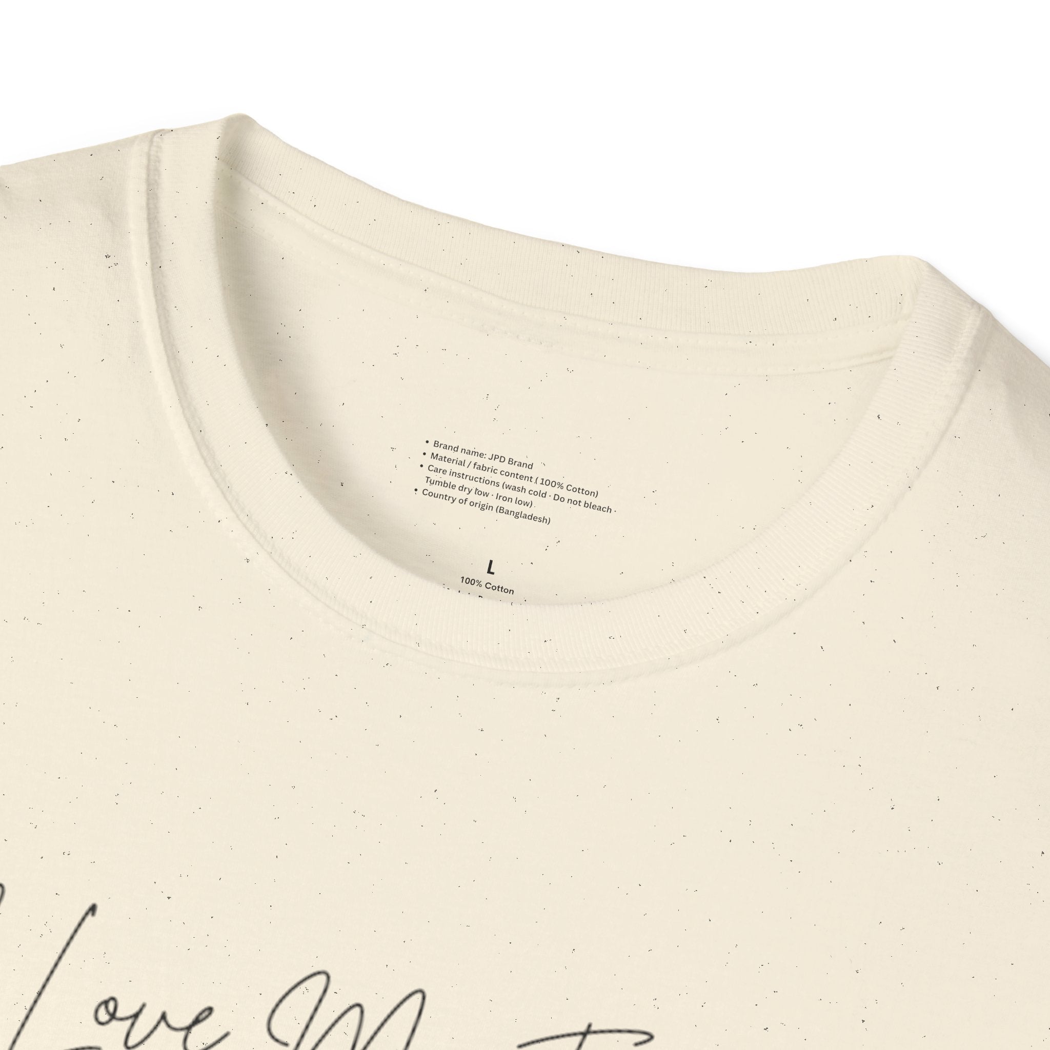 Unisex Softstyle T-Shirt | I Love My Family | Family Reunion, Gift for Mom, Casual Wear, Heartfelt Gift, Comfortable Tee